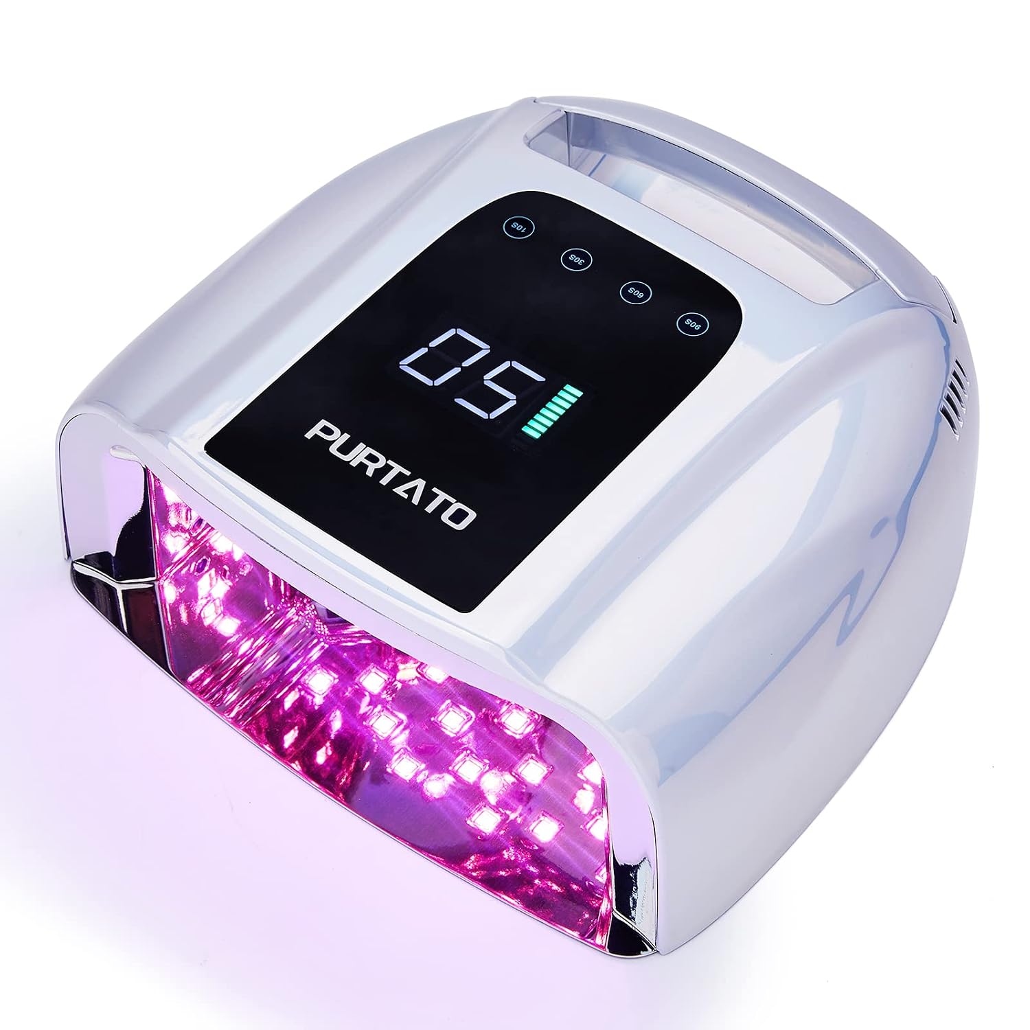 96W cordless UV LED nail lamp — Portable Gel Dryer