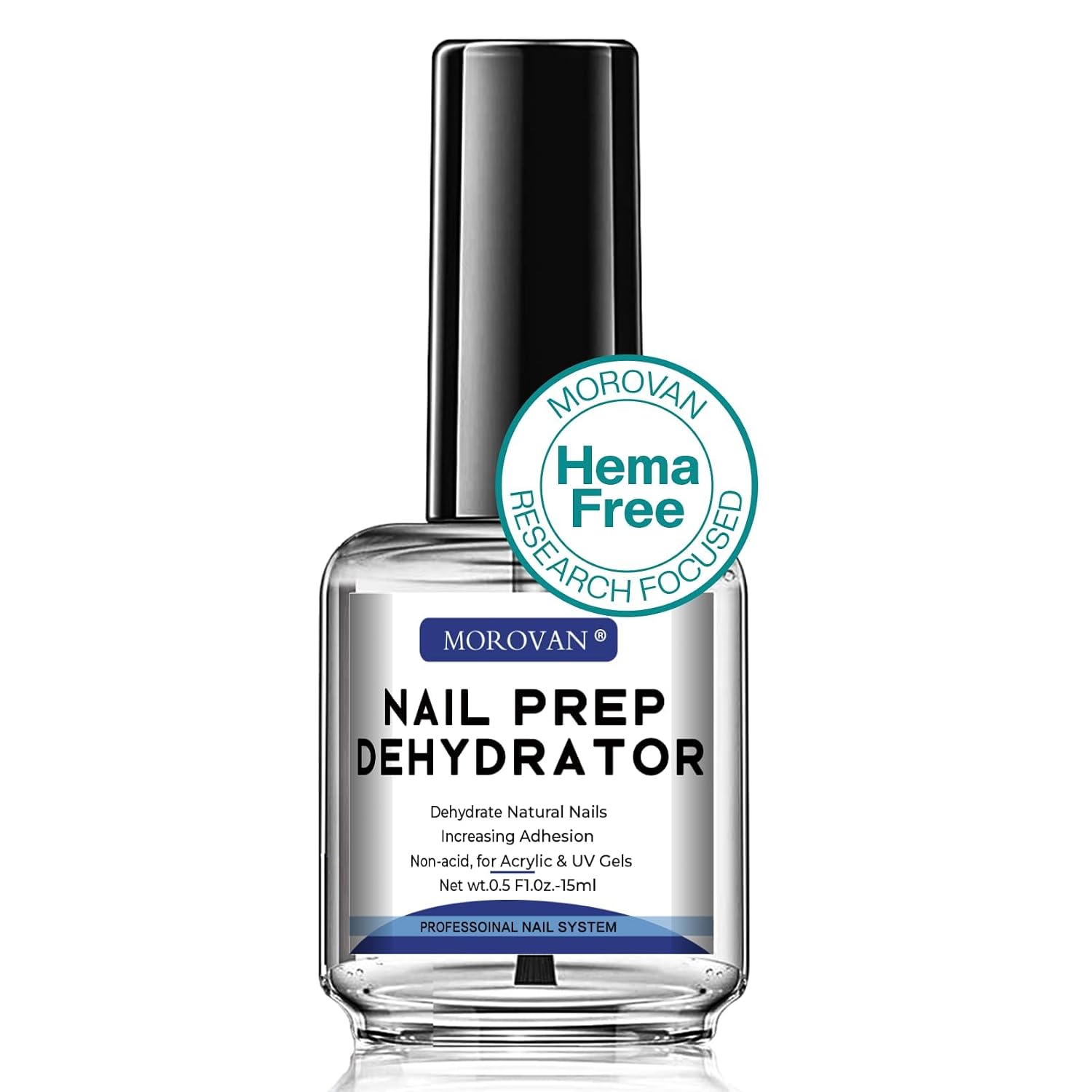 acid free nail dehydrator for gel & acrylic adhesion