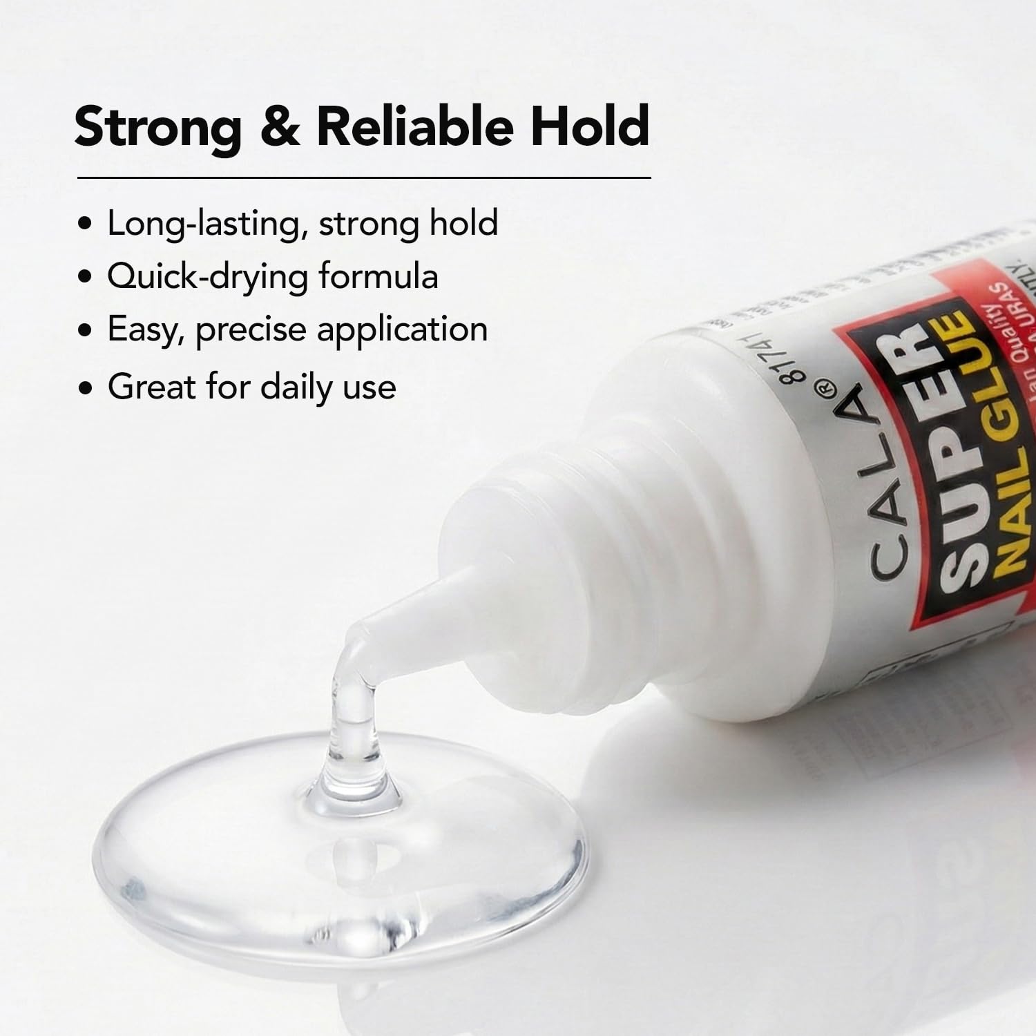 CALA Super Nail Glue pack of 8 bottles - 2