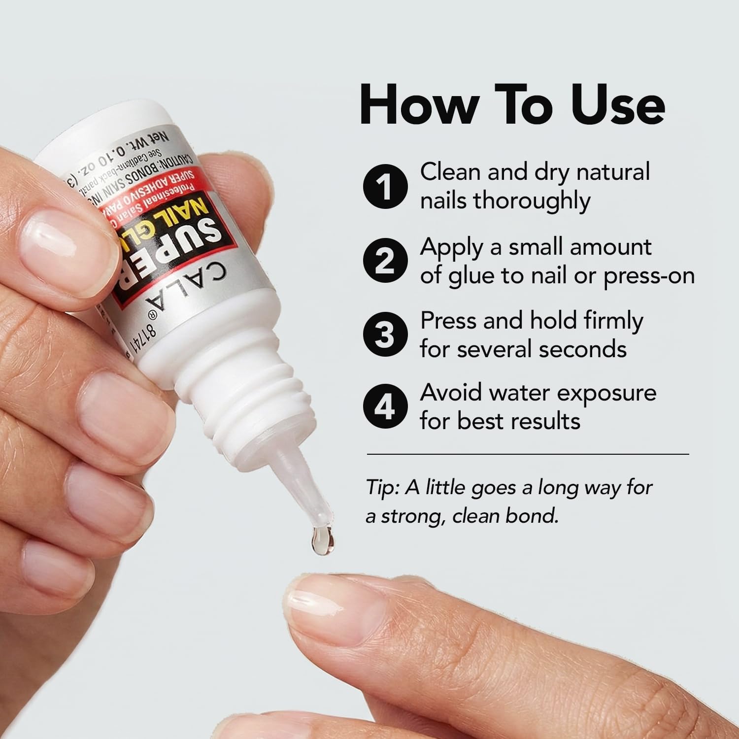 CALA Super Nail Glue pack of 8 bottles - 3