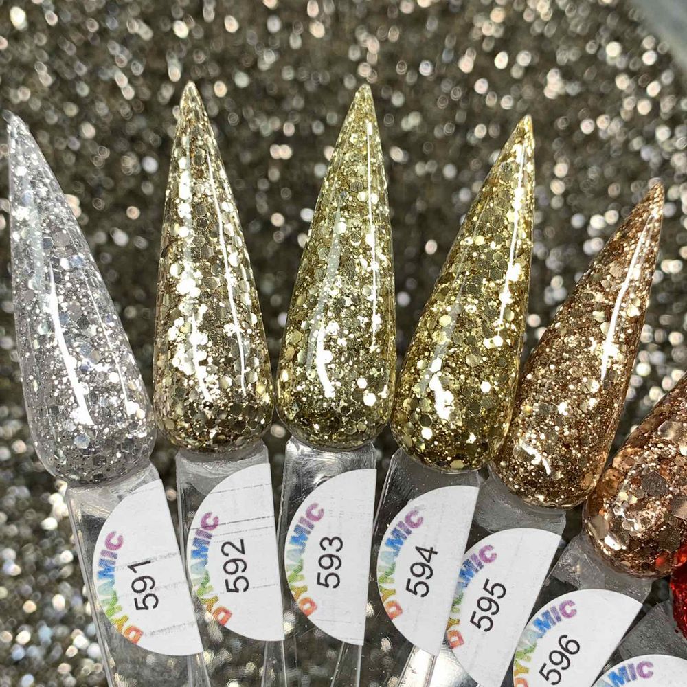 Holiday Sparkle acrylic powder jars - 2