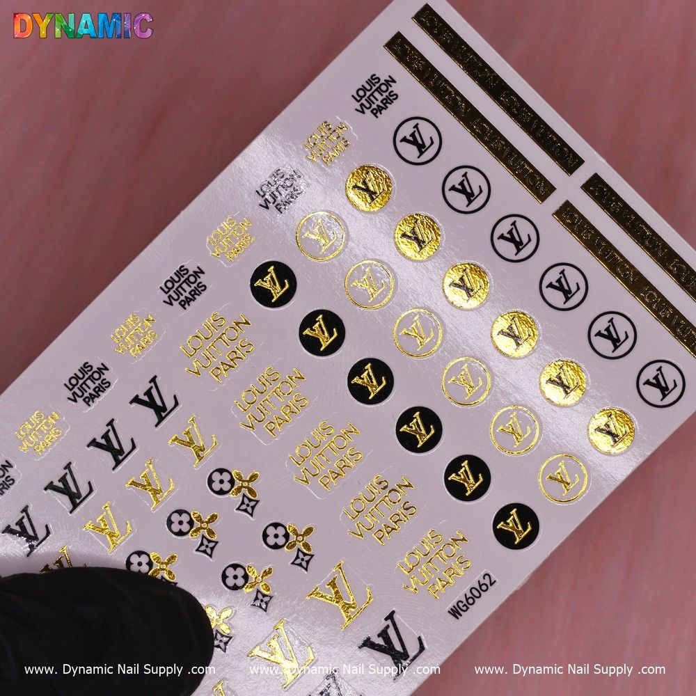 Luxury water nail decal WG6062 - 2