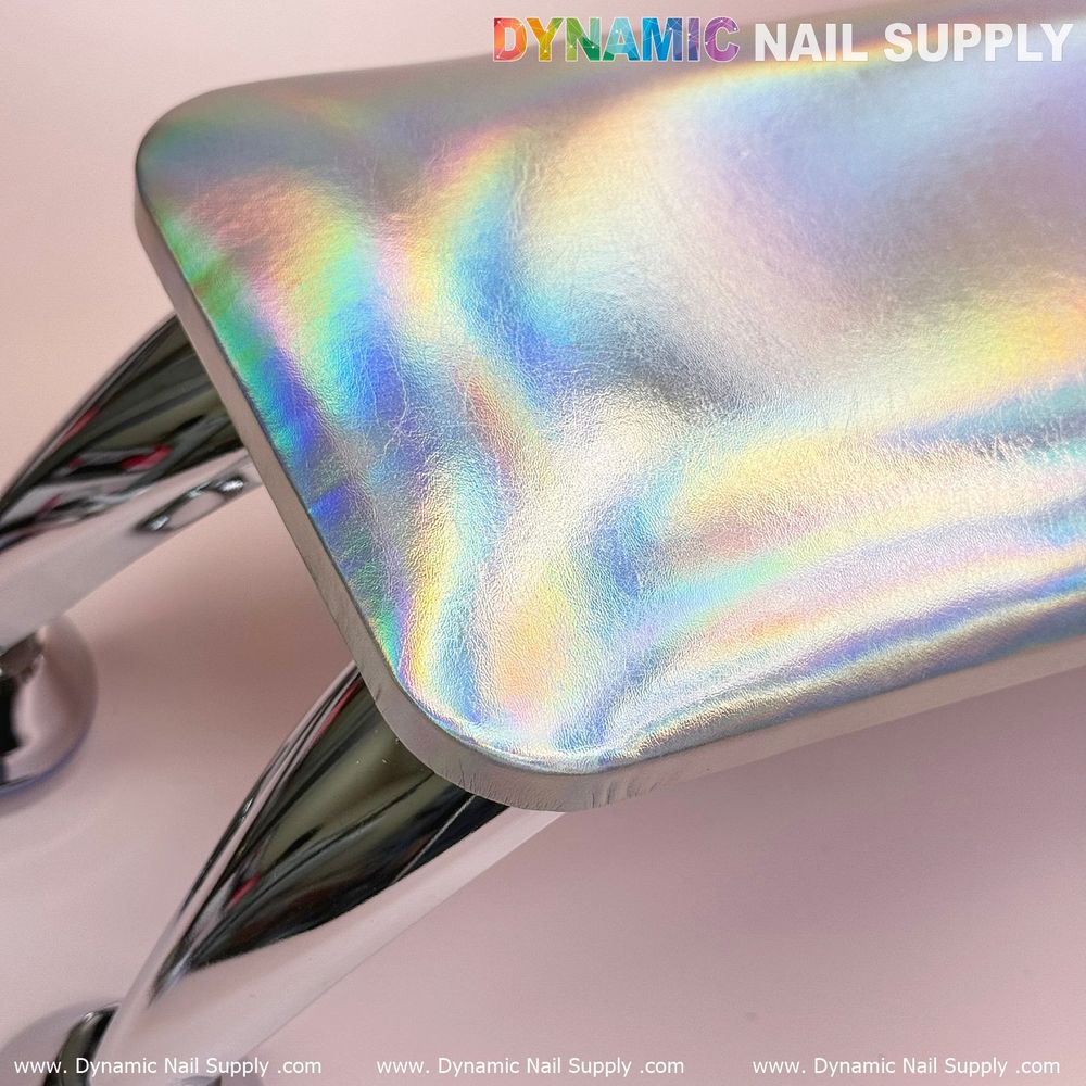 holographic leather manicure armrest pillow - 9