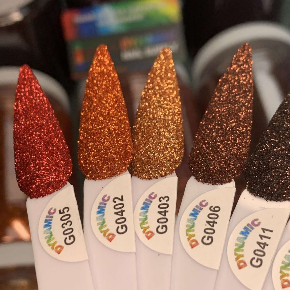 metallic glitter powder jars - 4