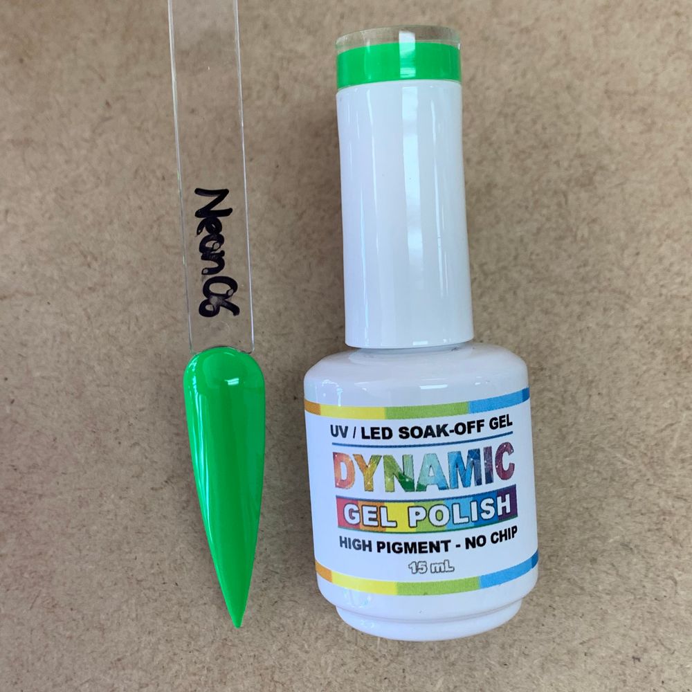 Neon gel polish bottles - 10