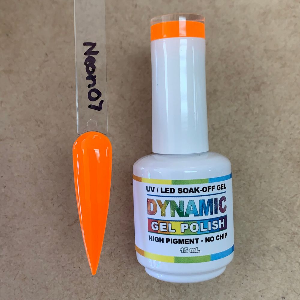 Neon gel polish bottles - 11