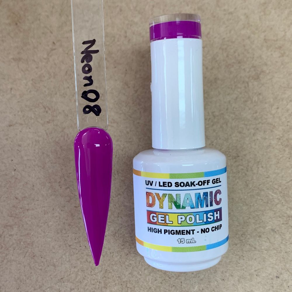Neon gel polish bottles - 12