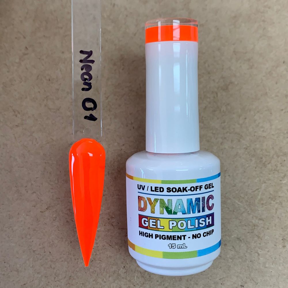 Neon gel polish bottles - 5