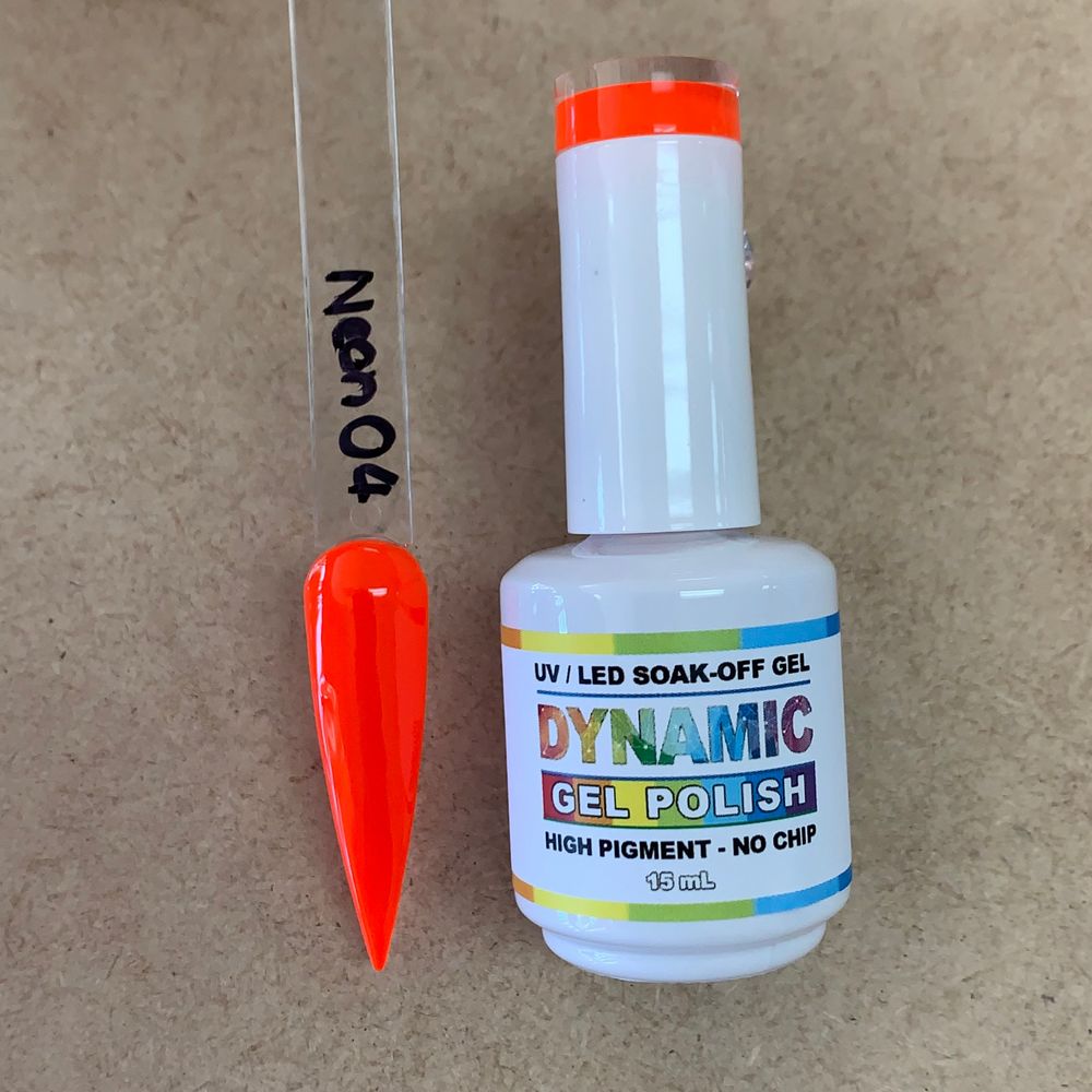Neon gel polish bottles - 8