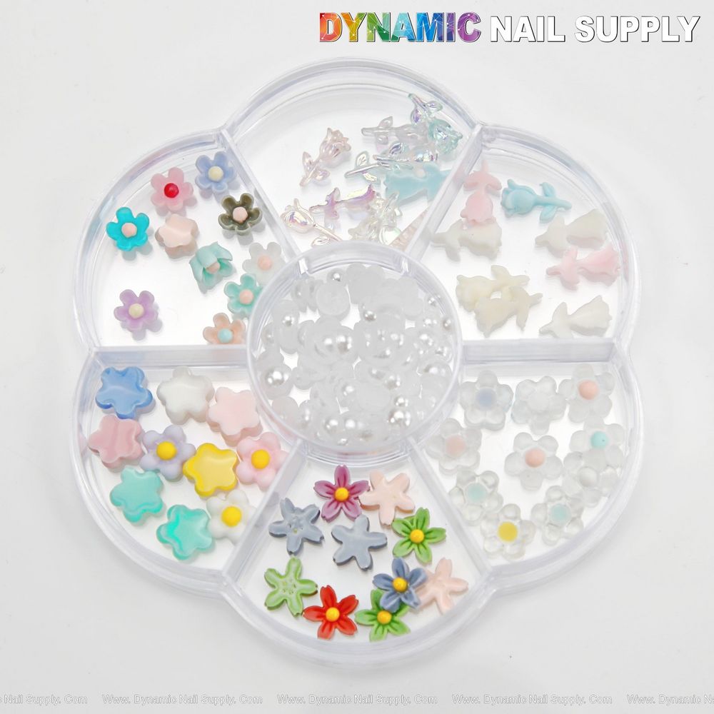Pastel Flower Nail Charms: Get Salon Results at Home